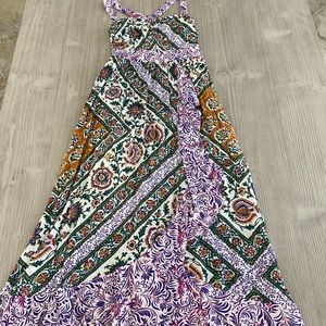 Maeve stretchy maxi dress